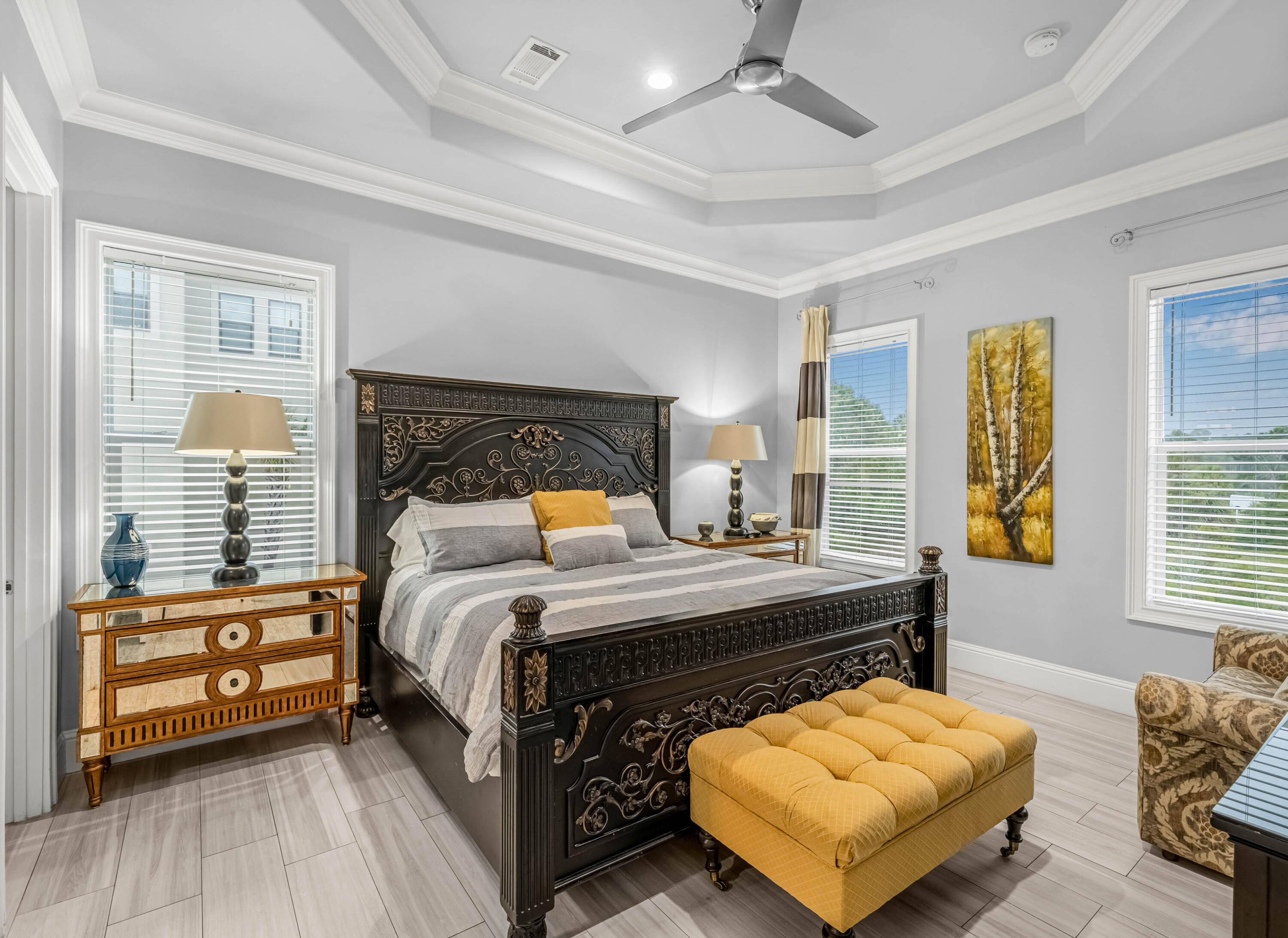 5732 West County Highway 30A Santa Rosa Beach, FL 32459 - Photo 16 of 43 a bedroom with a bed and a couch