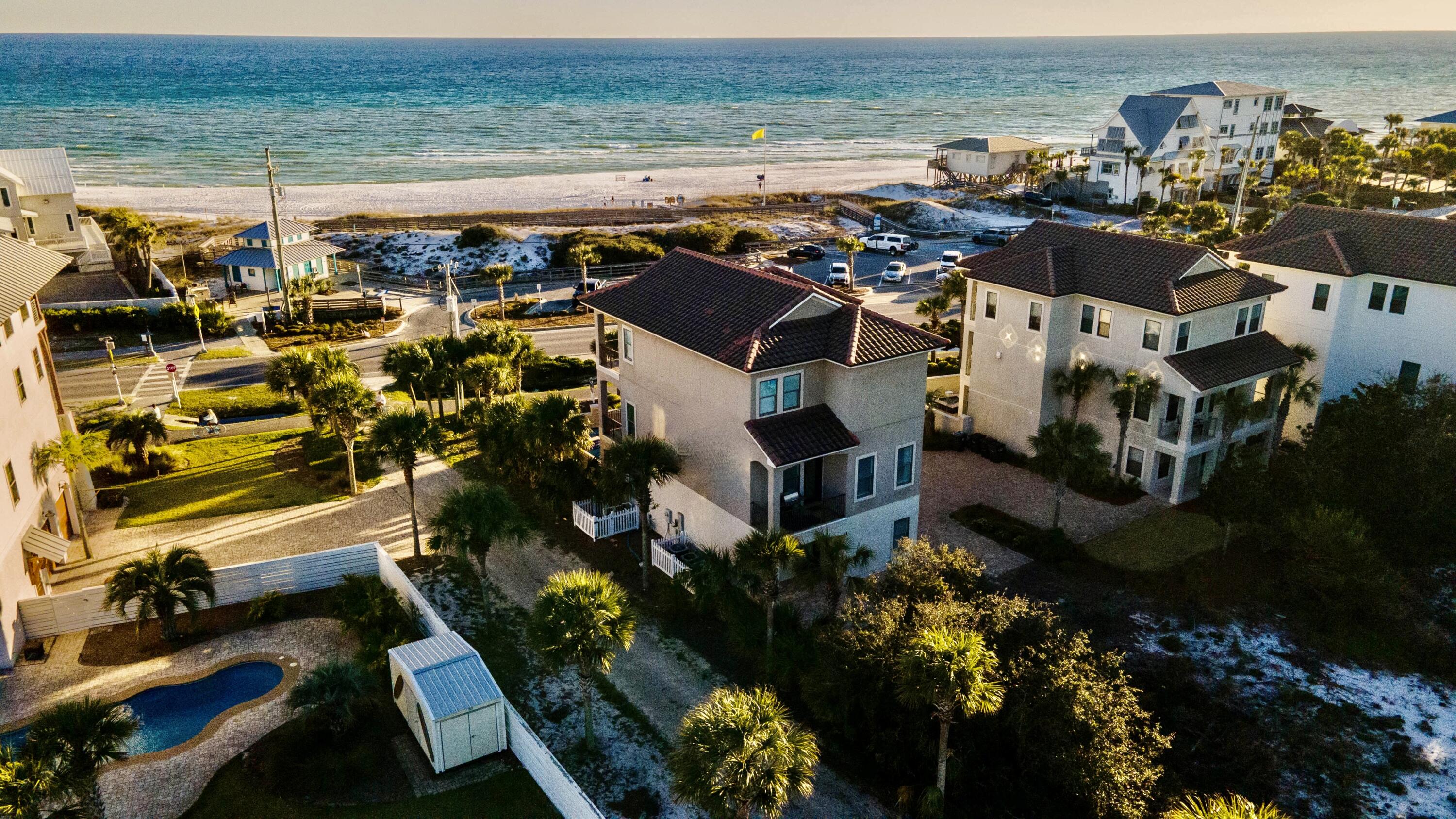 5732 West County Highway 30A Santa Rosa Beach, FL 32459 - Photo 37 of 43 an aerial view of multiple house