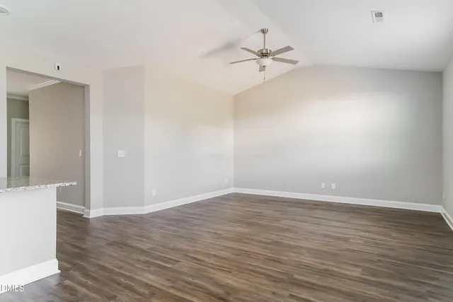 wooden floor in an empty room