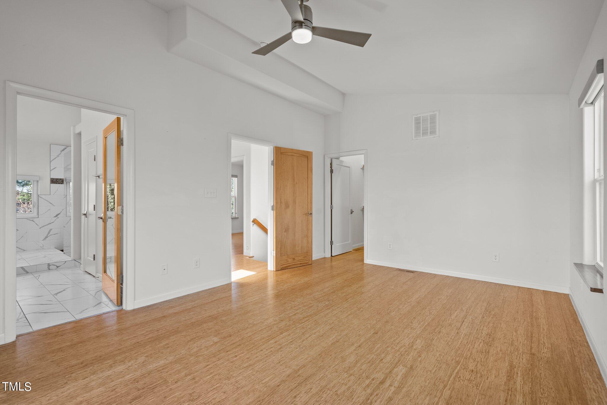 1427 East Lane Street Raleigh, NC 27610 - Photo 19 of 53 wooden floor in an empty room