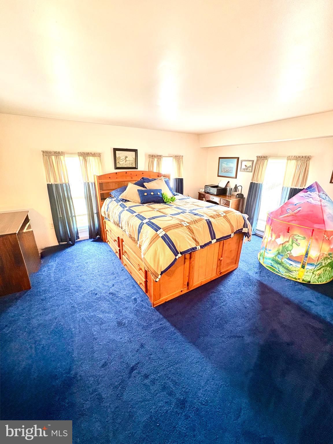 3411 Marsh Road Ewell, MD 21824 - Photo 19 of 24 a spacious bedroom with a bed and a couch