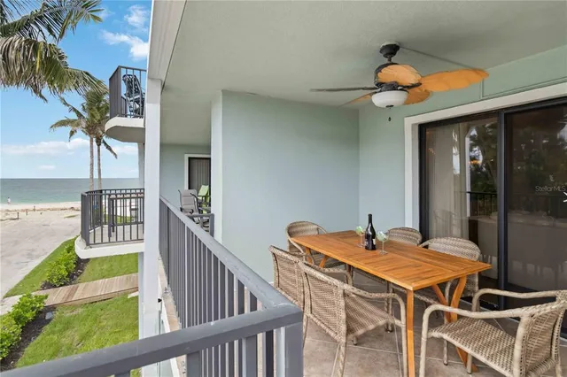 a view of a lake with a city