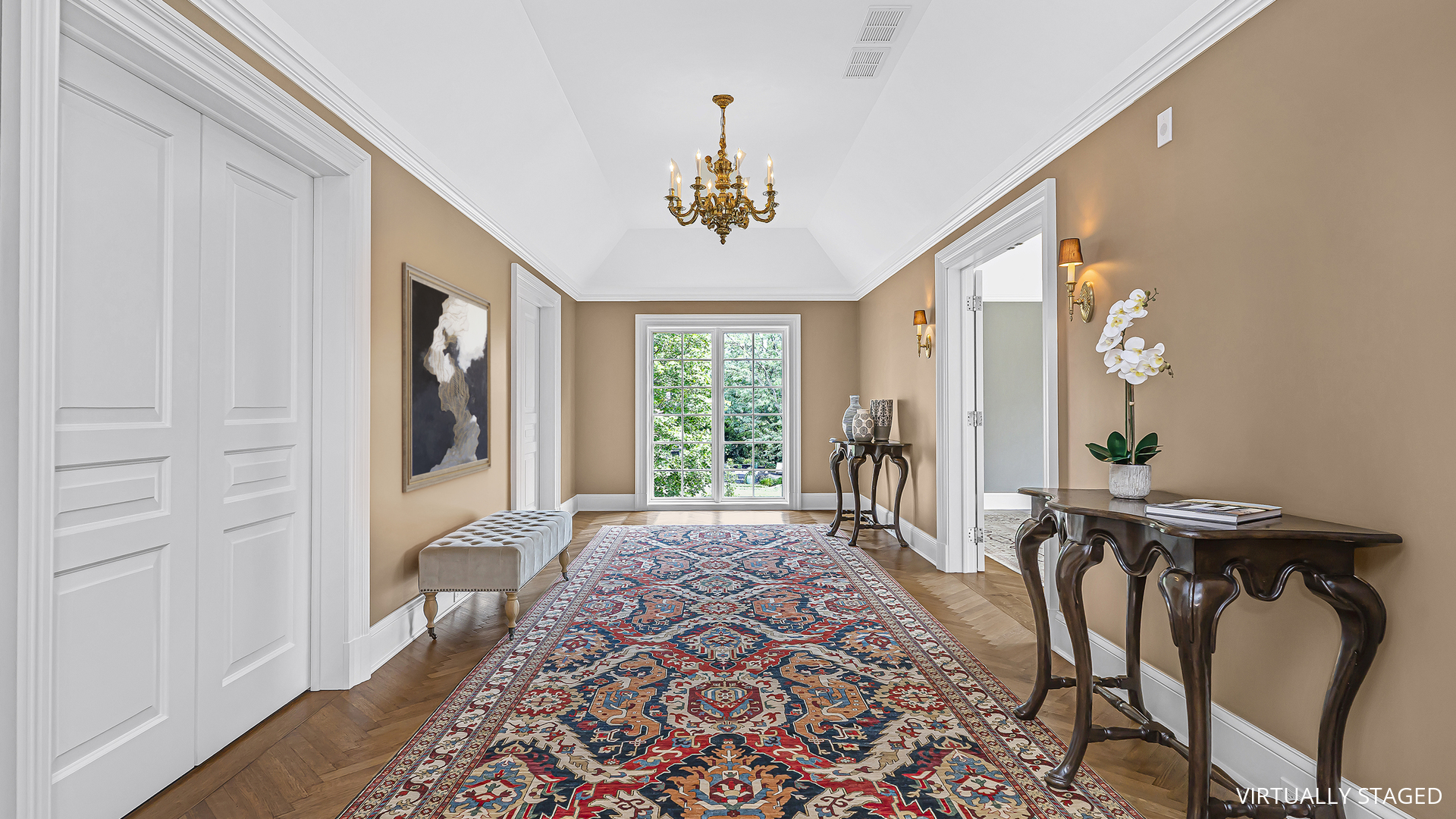 37 Woodley Road Winnetka, IL 60093 - Photo 43 of 66 a view of a hallway with furniture and windows