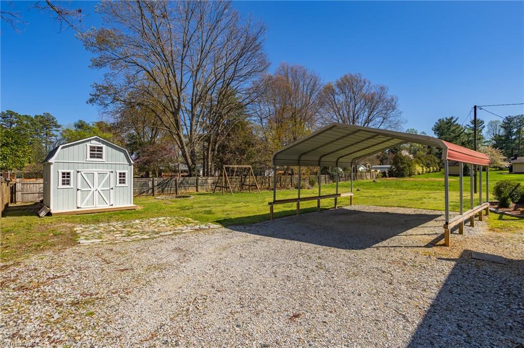 4501 Millis Road Greensboro, NC 27407 - Photo 14 of 16 Carport for additional parking