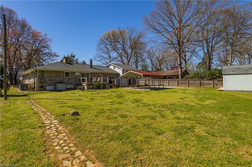 4501 Millis Road Greensboro, NC 27407 - Photo 15 of 16 Back of home