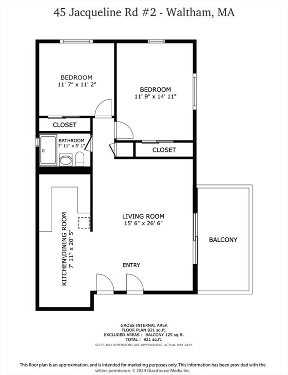 45 Jacqueline Road, Unit 2 Waltham, MA 02452 - Photo 19 of 19 Gallery Image 19