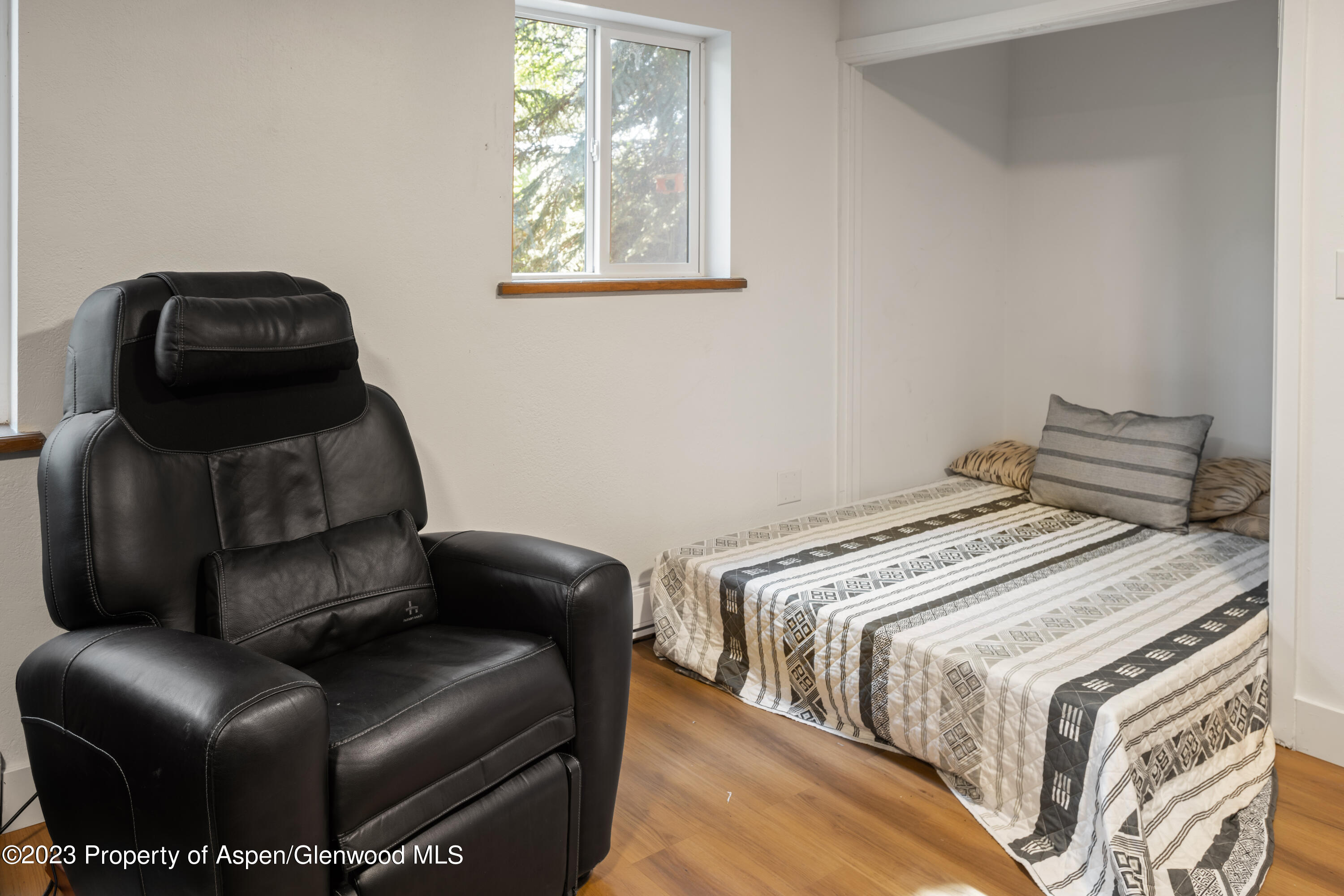 36 Nathan Lane Basalt, CO 81621 - Photo 31 of 37 a bedroom with a bed and a window