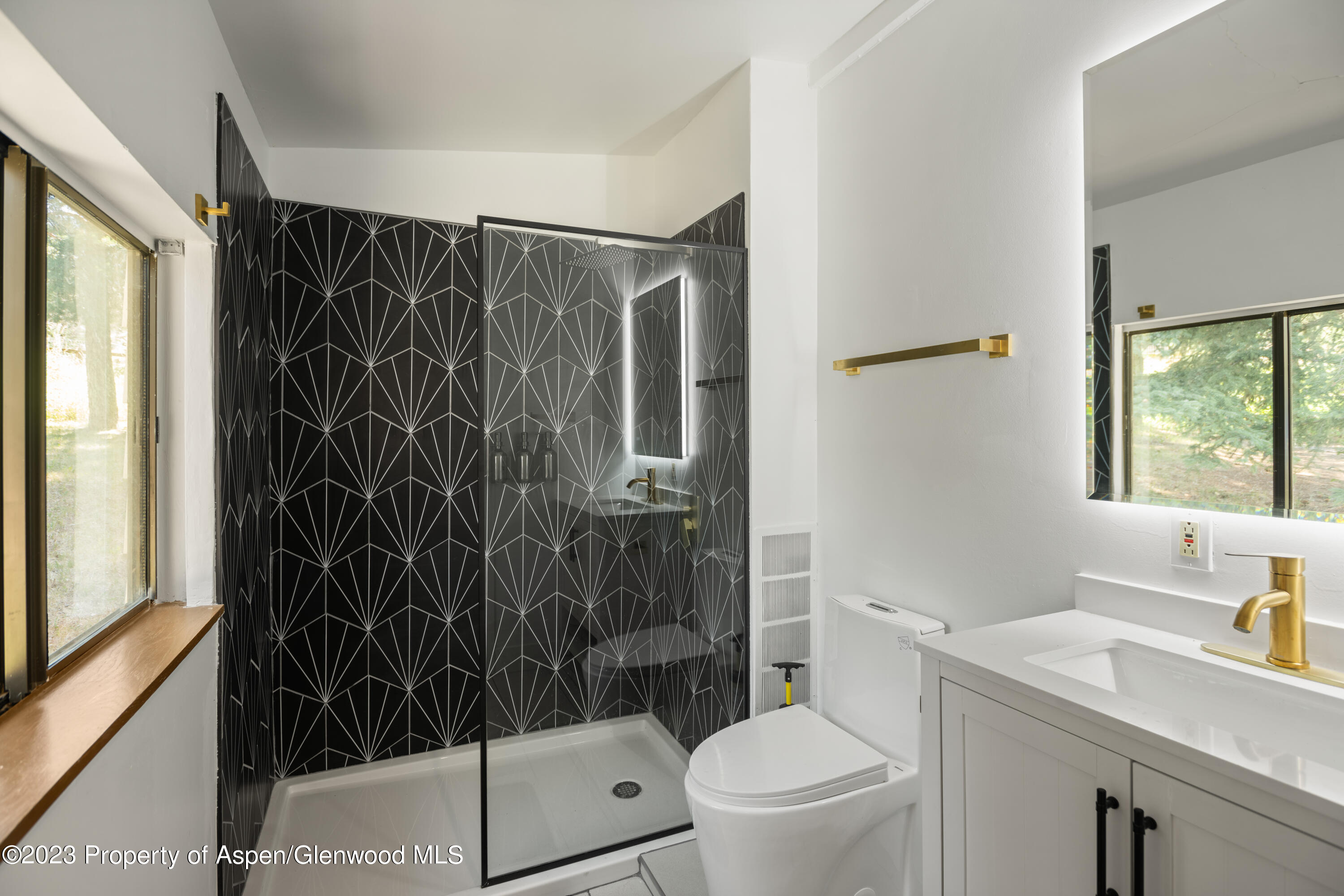 36 Nathan Lane Basalt, CO 81621 - Photo 33 of 37 a bathroom with a shower toilet and sink