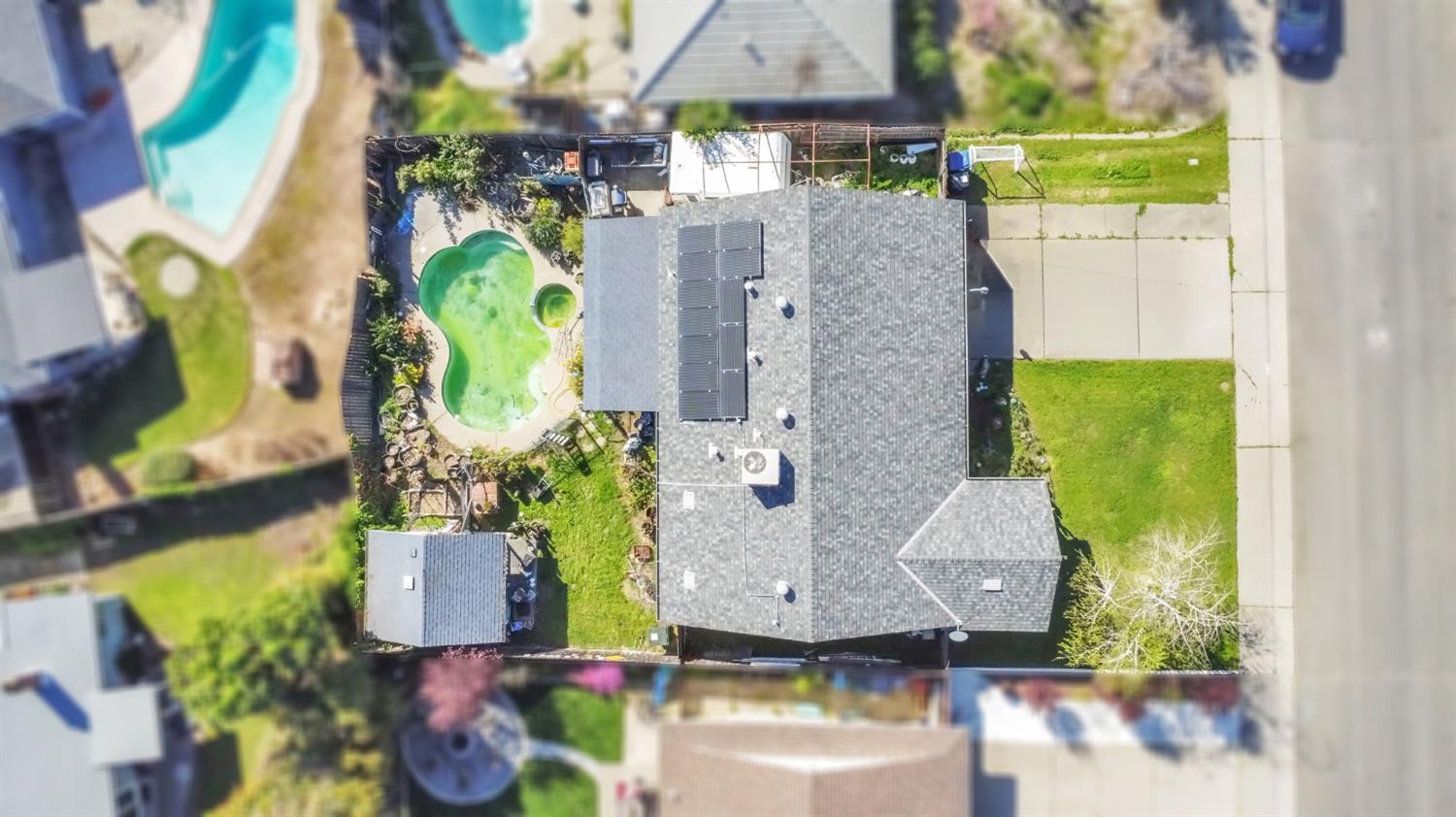 5812 Keyntel Street Citrus Heights, CA 95621 - Photo 19 of 30 an aerial view of residential houses with outdoor space