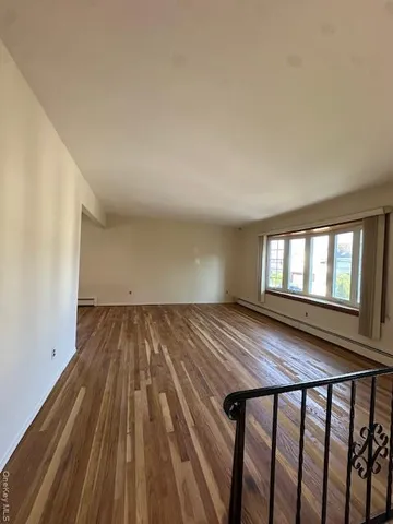 a view of wooden floor in a room