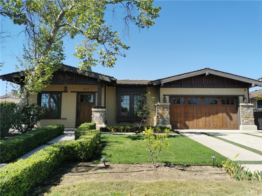 501 Cortez Road Arcadia, CA 91007 - Photo 5 of 15 a front view of a house with a yard