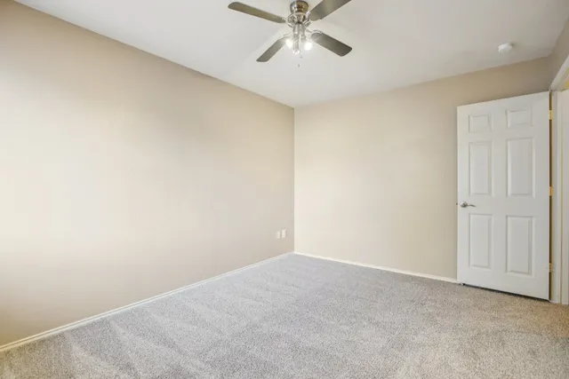 a view of a porch with a backyard