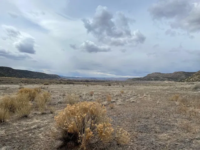 a view of lake and mountain