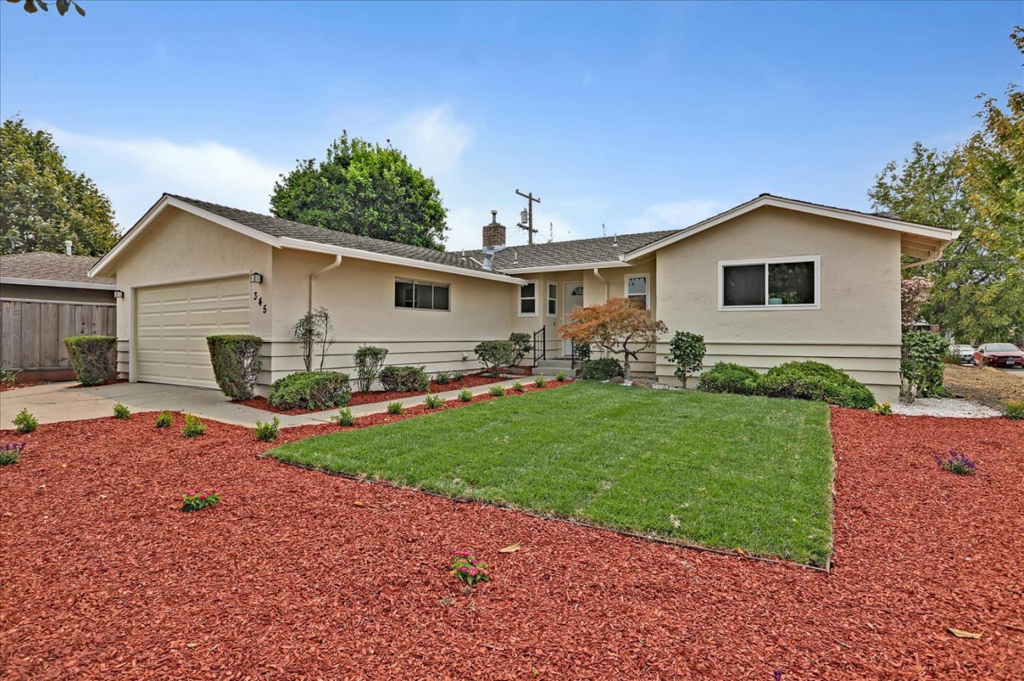 345 Silvera Street Milpitas, CA 95035 - Photo 5 of 38 a view of an house with backyard space and garden