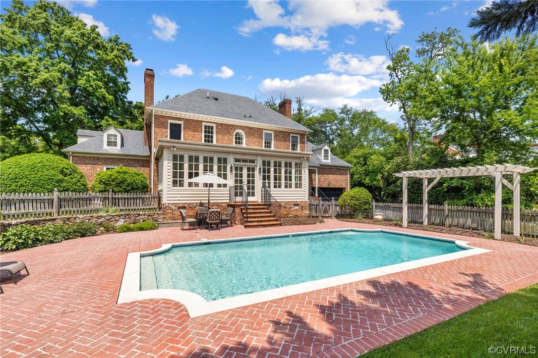 4105 Sulgrave Road Richmond, VA 23221 - Photo 24 of 30 a view of a house with a yard patio and swimming pool
