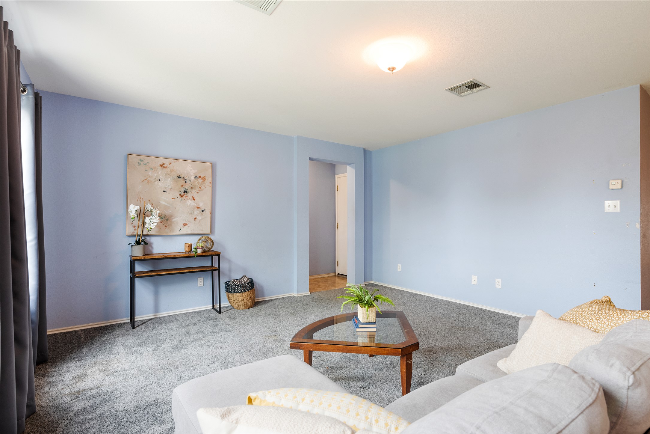1329 Amberwood Loop Kyle, TX 78640 - Photo 3 of 27 a living room with furniture and furniture