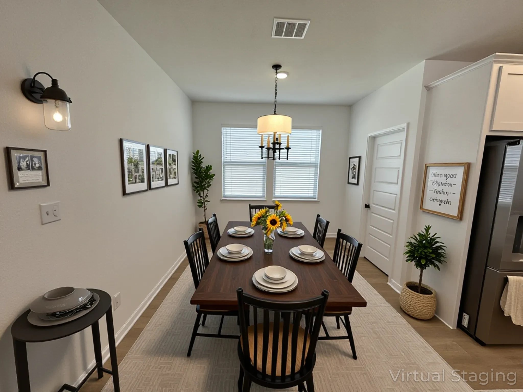 4500 Modena Bend Leander, TX 78641 - Photo 4 of 22 Dining room featuring light wood-type flooring and baseboards