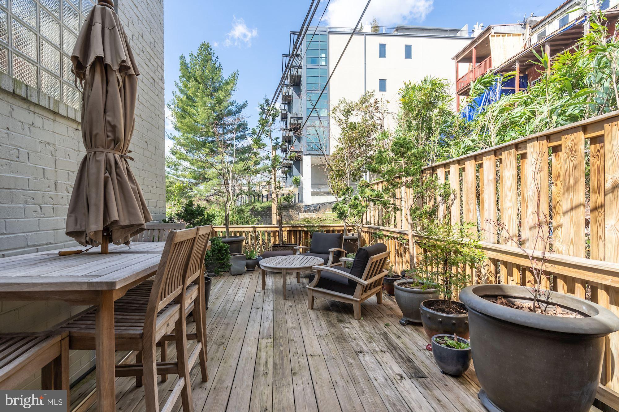 1441 Florida Avenue Northwest, Unit 3B Washington, DC 20009 - Photo 22 of 29 Deck