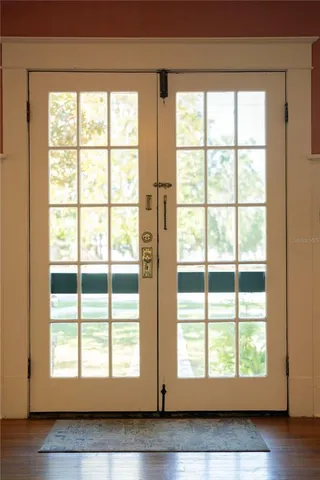 a view of a entryway