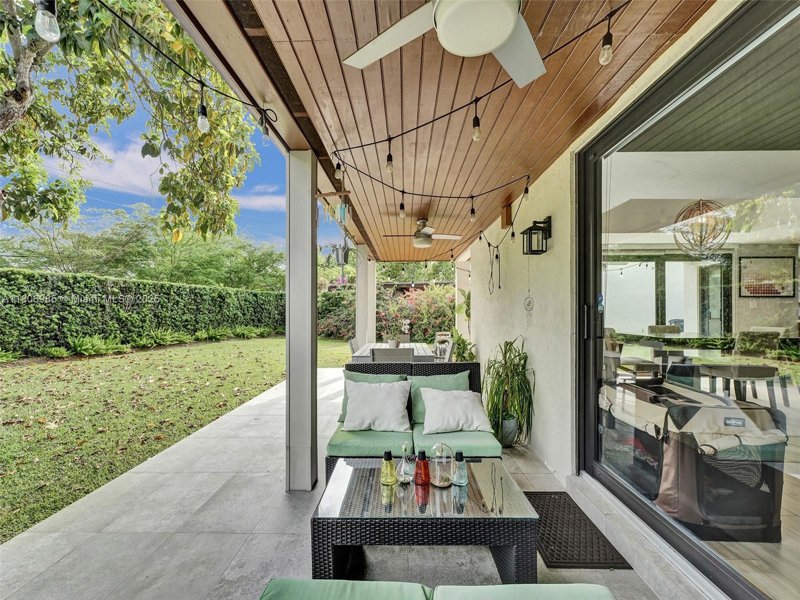 3638 Southwest 57th Avenue Miami, FL 33155 - Photo 39 of 43 a view of outdoor space yard and patio