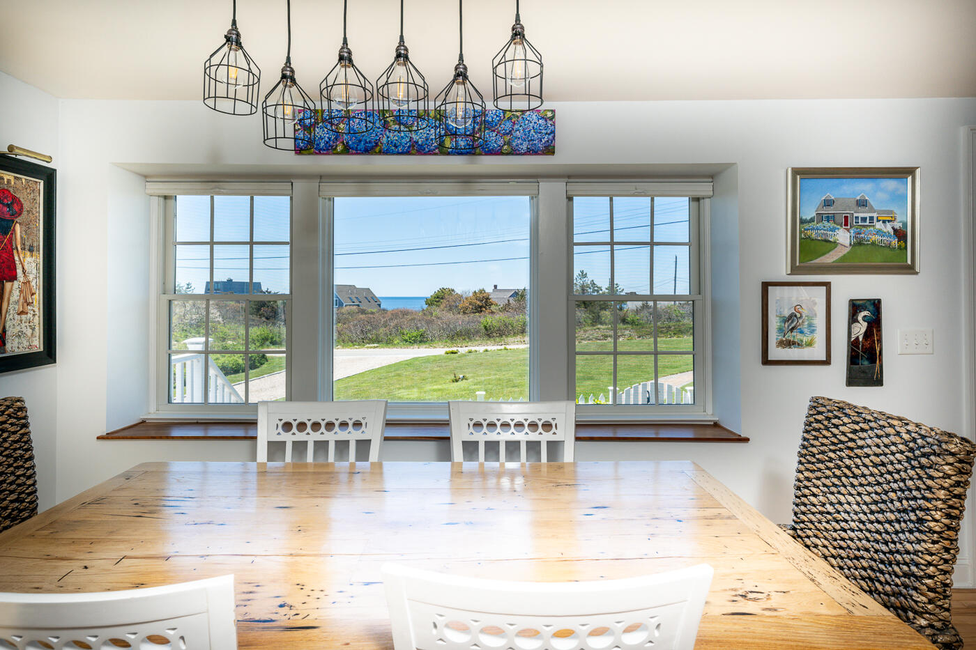 16 Bay View Road Truro, MA 02666 - Photo 16 of 57 a living room with furniture and a large window