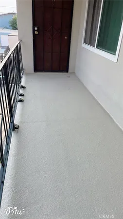 a close up of a wall