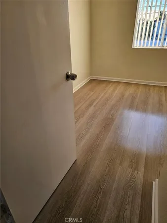 a view of a livingroom with a window