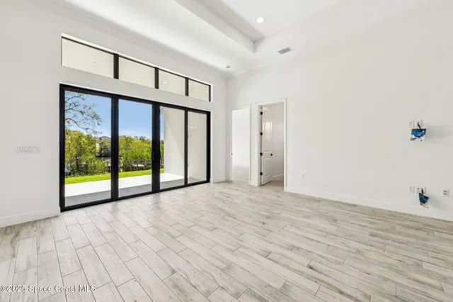 a view of front door