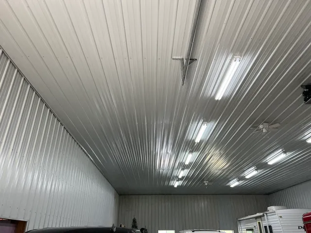 a view of a backyard of a house