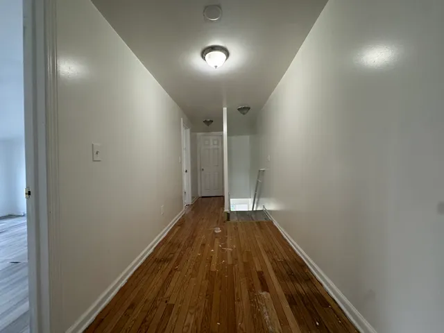 a view of wooden floor