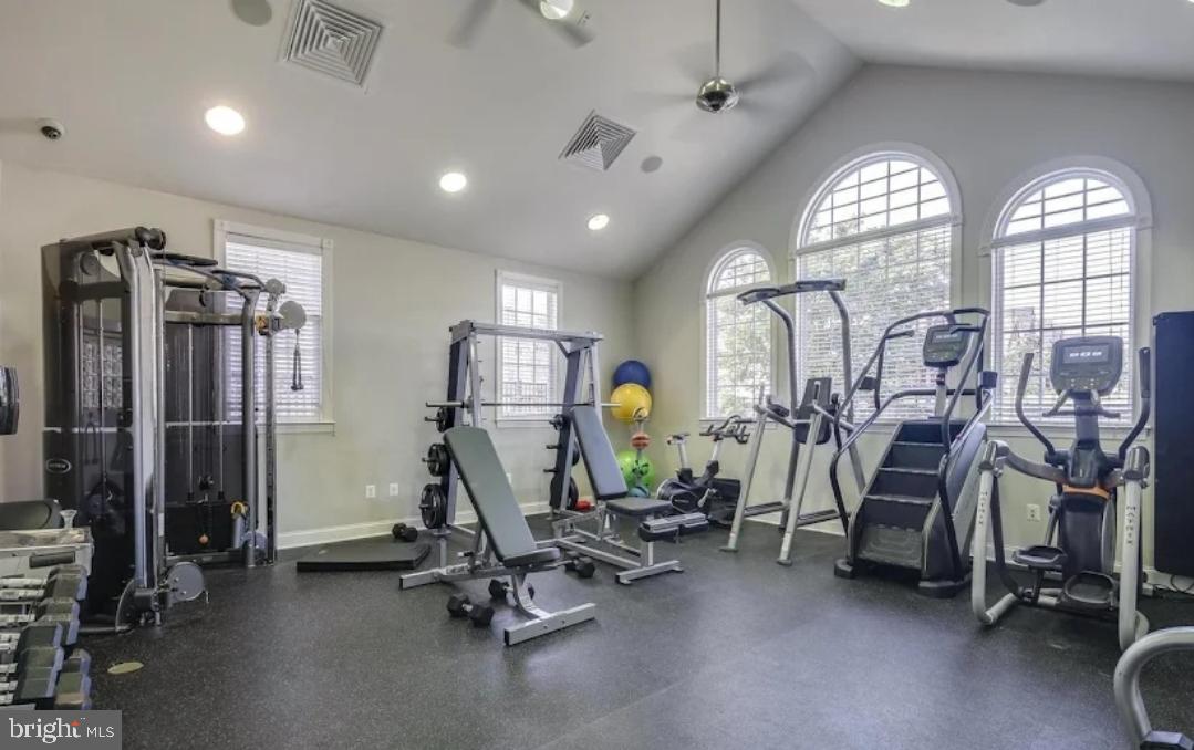 2325 Asberry Road Hanover, MD 21076 - Photo 58 of 65 a view of a room with gym equipment