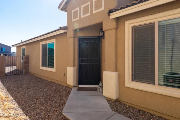 a view of outdoor space with seating area