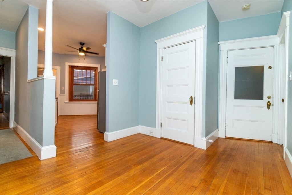 12 Pond Street, Unit 3 Boston, MA 02130 - Photo 7 of 39 a view of a hallway with wooden floor and closet
