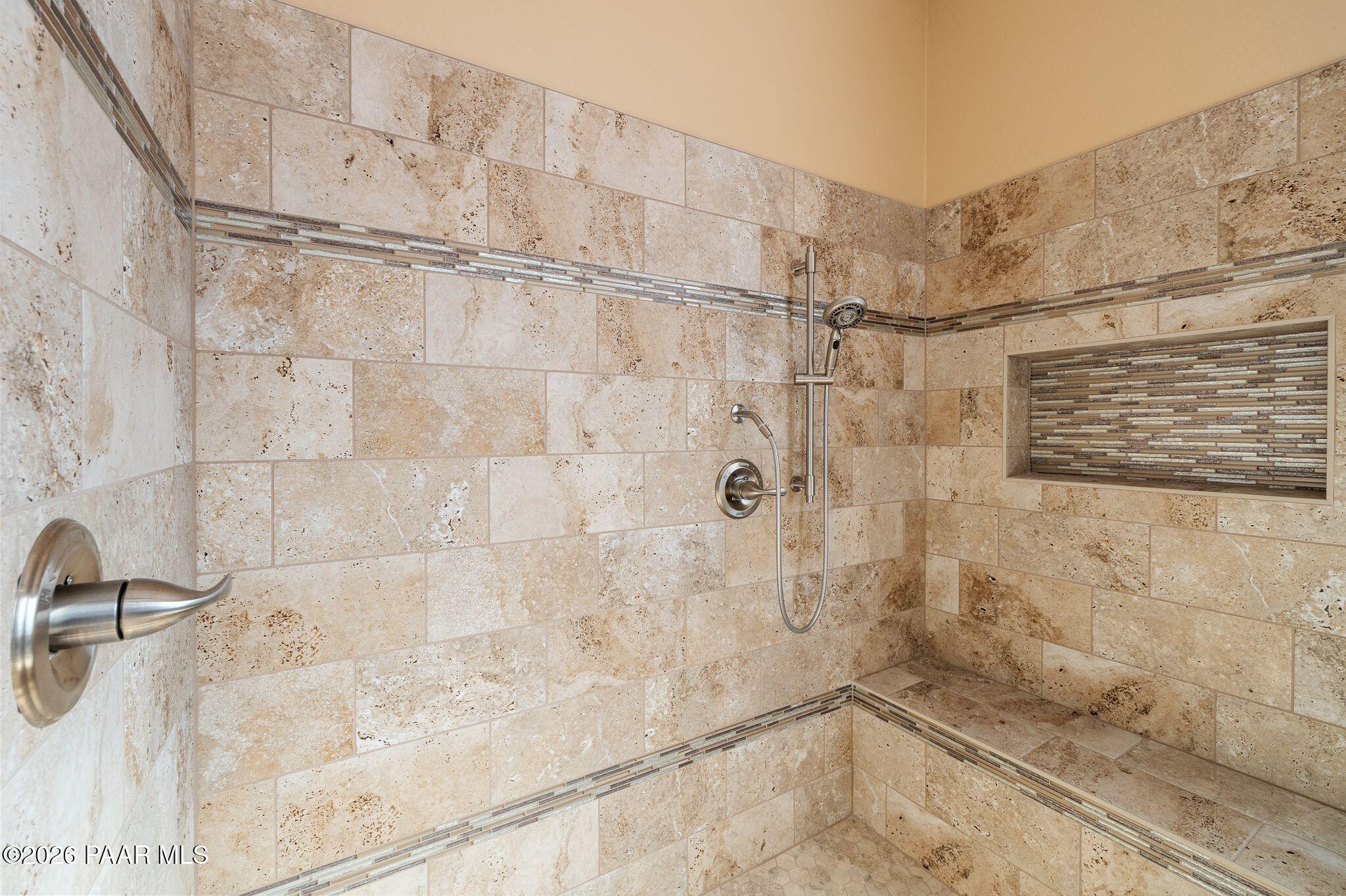 15411 East Rough Rider Ridge Mayer, AZ 86333 - Photo 27 of 57 a bathroom with a shower
