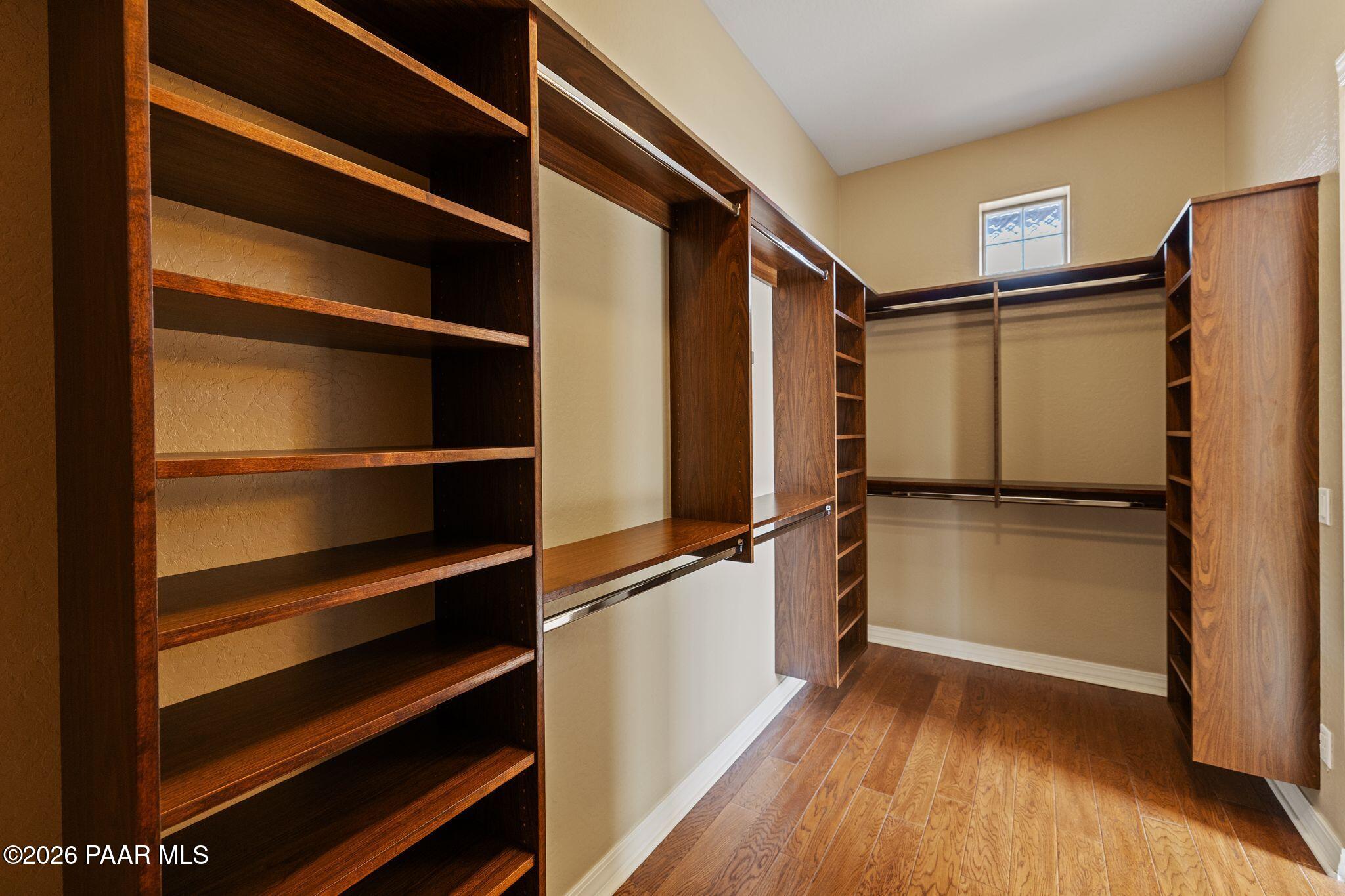 15411 East Rough Rider Ridge Mayer, AZ 86333 - Photo 29 of 57 a view of walk in closet with empty racks