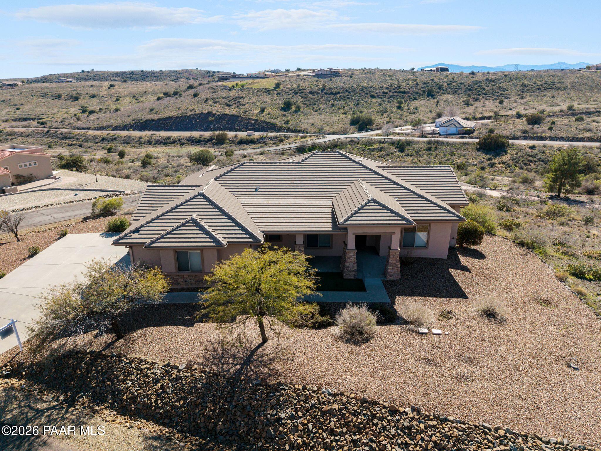 15411 East Rough Rider Ridge Mayer, AZ 86333 - Photo 51 of 57 an aerial view of a house