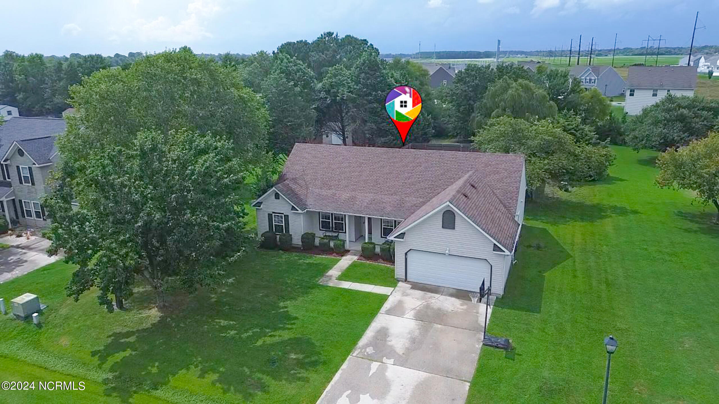 192 Eagle Creek Road Moyock, NC 27958 - Photo 35 of 41 Drone Photo