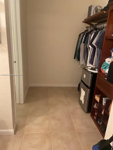 a view of walk in closet