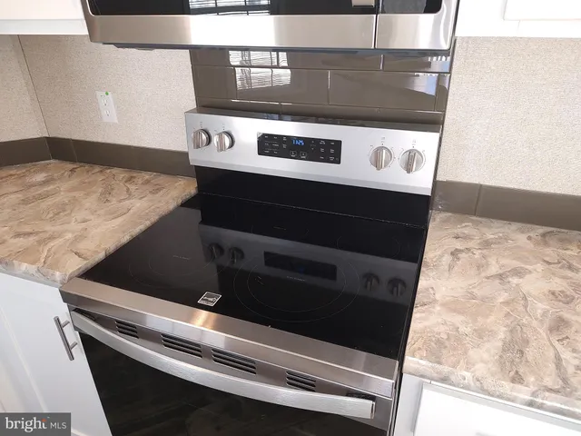 a close view of stove