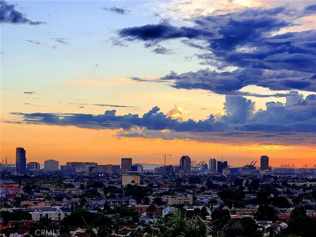wooden view of city from balcony
