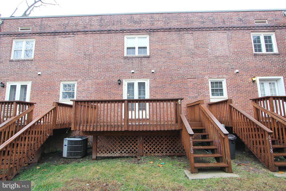 6720 Hillandale Road, Unit 15 Chevy Chase, MD 20815 - Photo 26 of 26 Deck off Living Room
