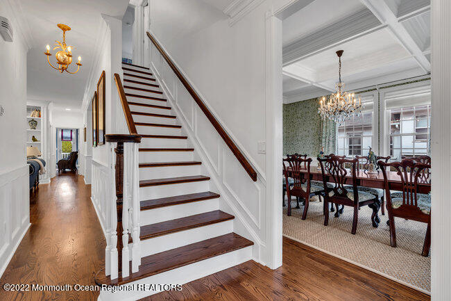 312 Essex Avenue Spring Lake, NJ 07762 - Photo 17 of 29 a view of entryway and hall with wooden floor