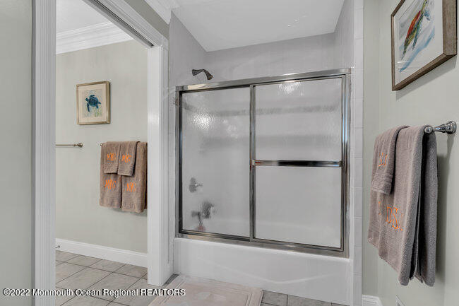 312 Essex Avenue Spring Lake, NJ 07762 - Photo 22 of 29 a bathroom with a shower and a sink
