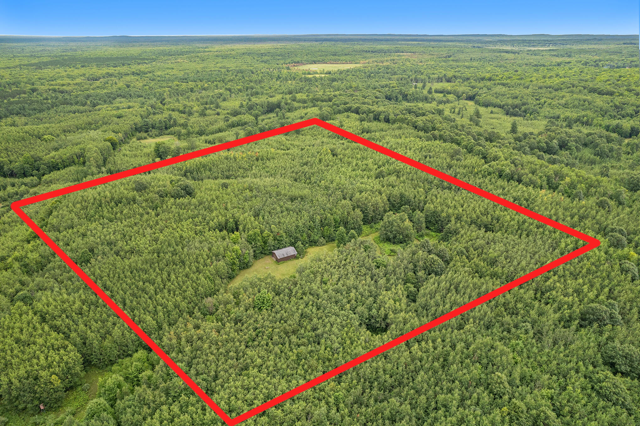 6696 North Larson Road Fountain, MI 49410 - Photo 2 of 18 outline of property