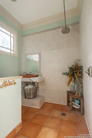 a room with storage and utility