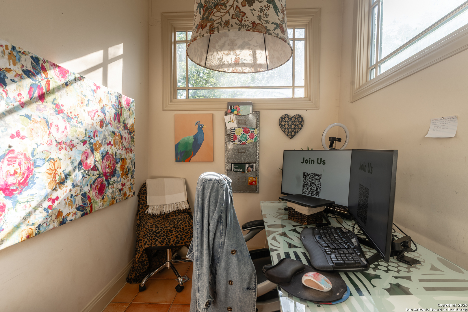 529 North High Street Uvalde, TX 78801 - Photo 28 of 37 a view of a workspace with furniture and a window