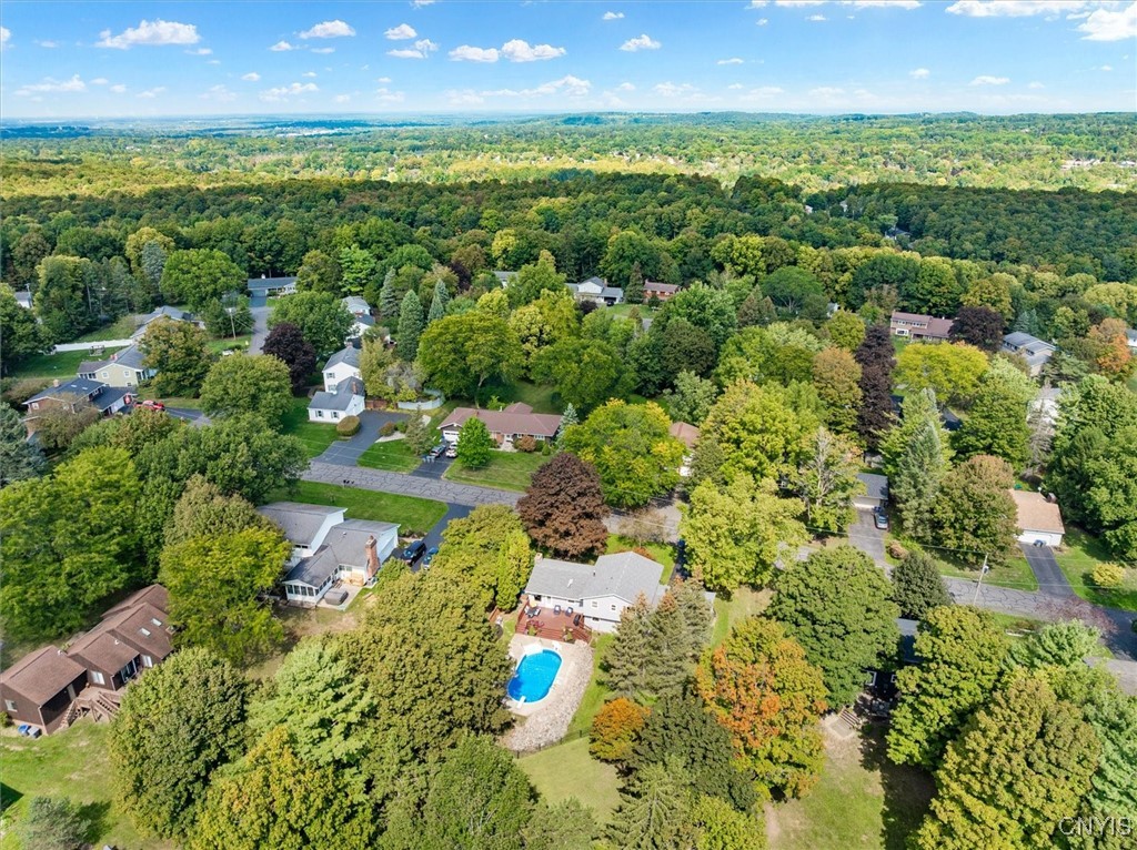7646 Farmington Road Manlius, NY 13104 - Photo 45 of 47 A VIEW OF OUR HOME FROM ABOVE IN MANLIUS NY.
