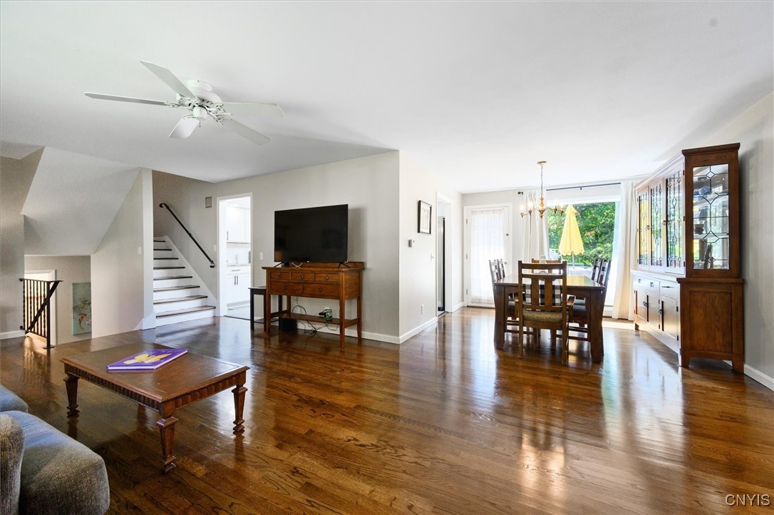 7646 Farmington Road Manlius, NY 13104 - Photo 10 of 47 The spacious living room dinning room adds to the