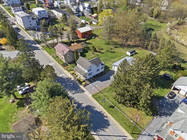 aerial view of a city