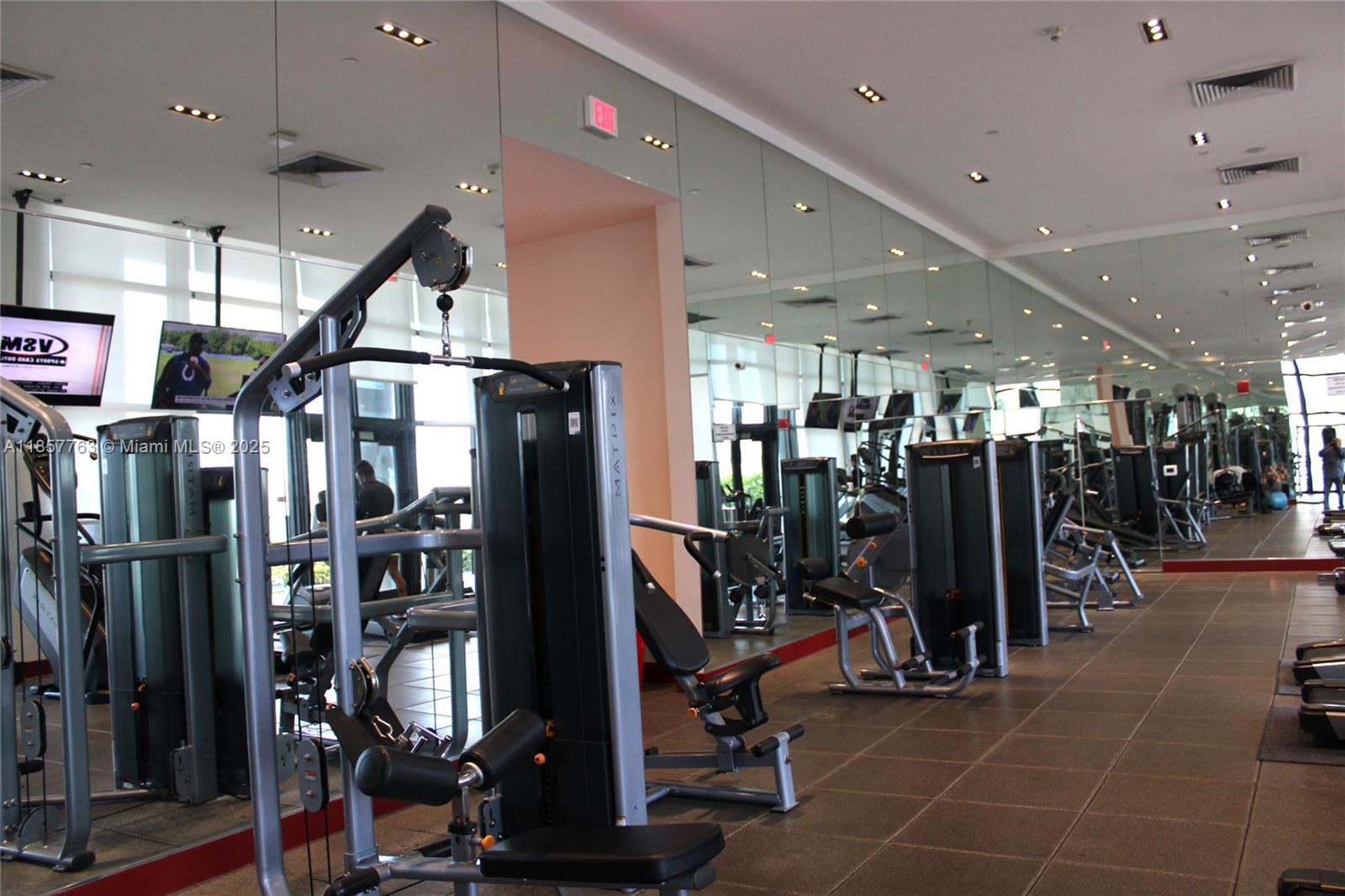 Omni Miami, FL 33132 - Photo 12 of 19 a view of a room with gym equipment